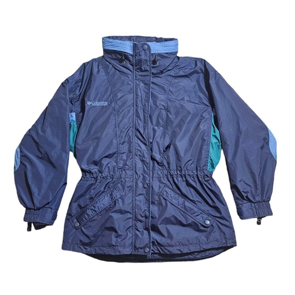 Columbia 2 in 1 Women's Winter Jacket Size Large Blue